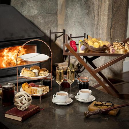 Boringdon Hall Hotel And Spa Plymouth Exterior foto Afternoon tea at the Old parsonage