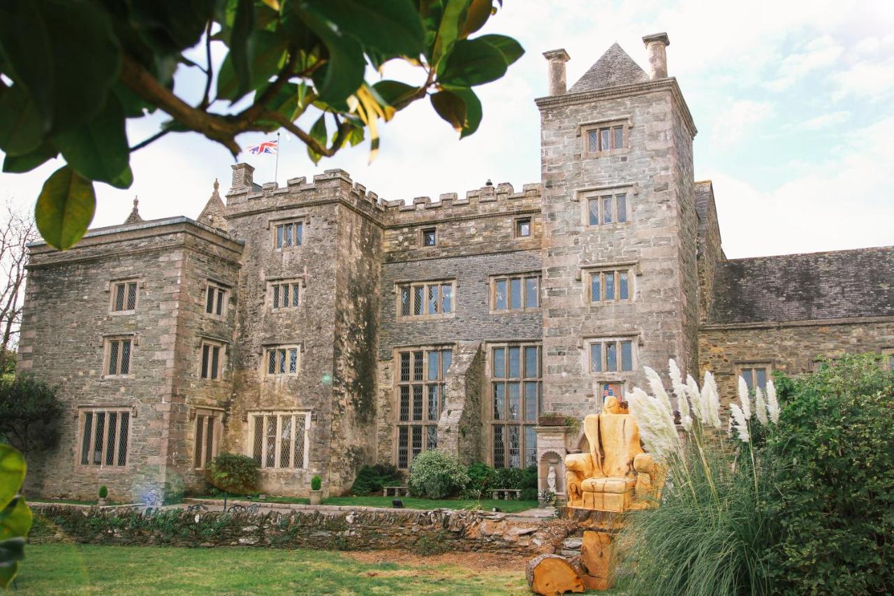 Boringdon Hall Hotel And Spa Plymouth Exterior foto The main house at Llangynhafal
