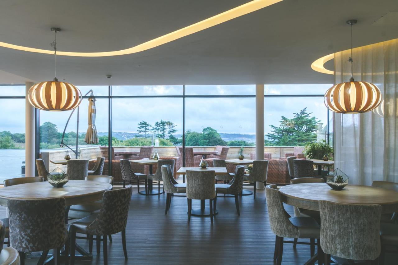 Boringdon Hall Hotel And Spa Plymouth Exterior foto The restaurant