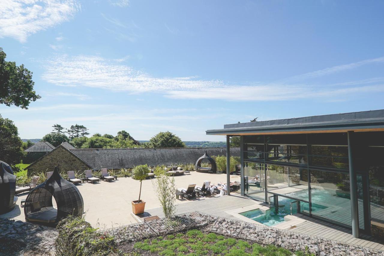 Boringdon Hall Hotel And Spa Plymouth Exterior foto The Spa at The Lost Orangery