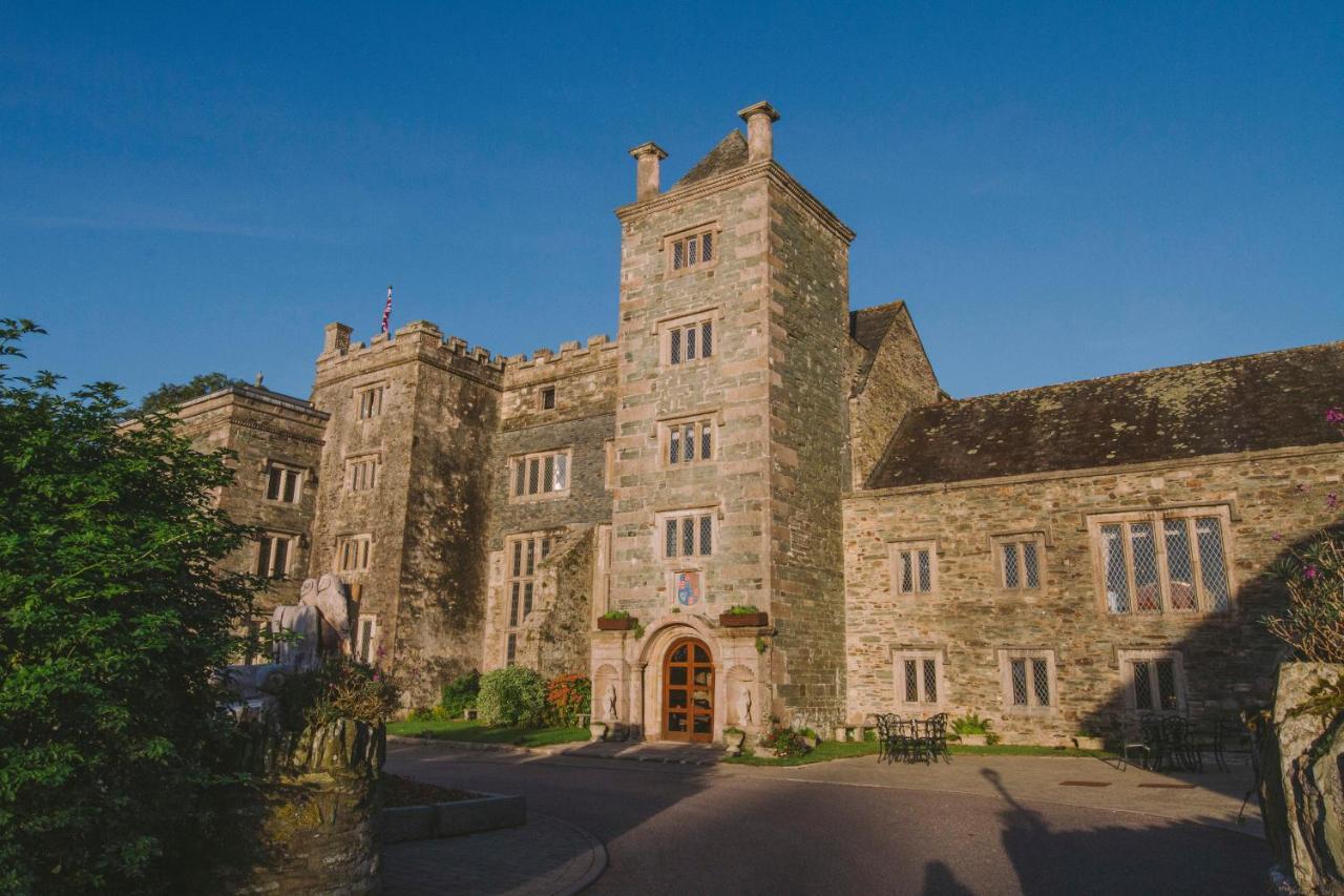 Boringdon Hall Hotel And Spa Plymouth Exterior foto The main entrance to the hotel