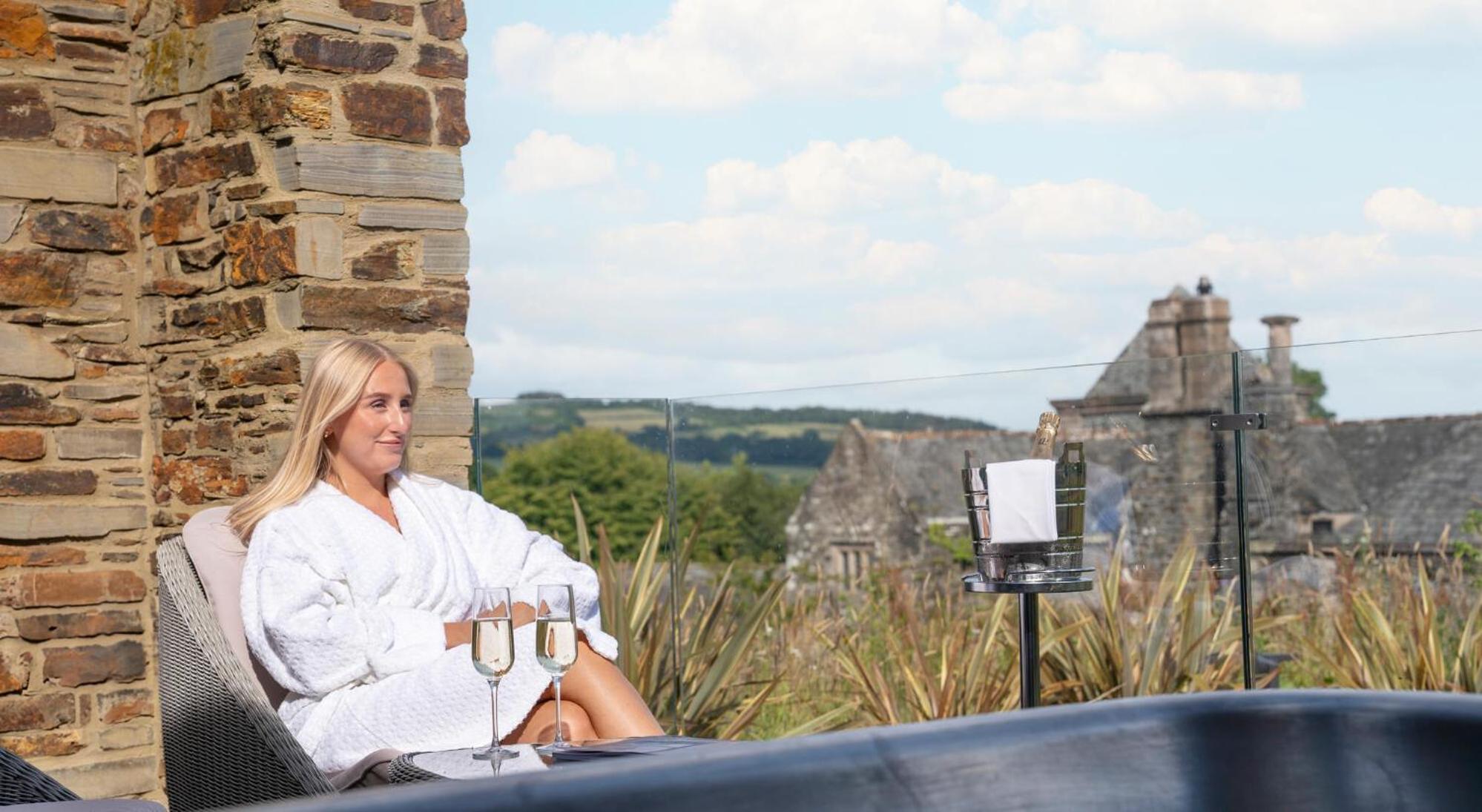 Boringdon Hall Hotel And Spa Plymouth Exterior foto The Spa at The Old Inn